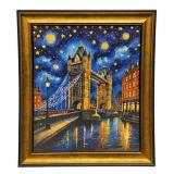 Starry London Bridge Framed LTD Van Gogh Limited