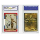 23k Gold Michael Jordan Fleer Card