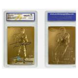 23K Gold Tom Brady Rookie Card