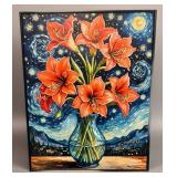 Starry Amaryllis III Hand Highlight LTD Van Gog h
