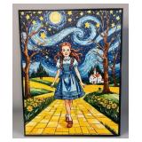 Dorothy Strolls Hand Highlighted LTD Van Gogh