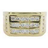 Men's 1.00 ct VS Channel Set Diamond Ring