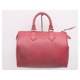 Louis Vuitton Epi Speedy 25 Handbag