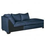 Darcy Blue Sofa Chaise Lounge