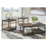 Trindwick 3-Piece Coffee & 2 End Table Set
