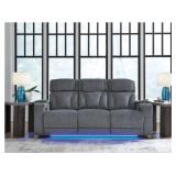 Studio Cave PWR REC Sofa w/ ADJ Headrest & LED
