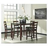 Coviar Counter Height Table & 4 Stools