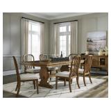 Ashley Sturlayne Dining Room EXT Table 6 Chairs