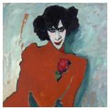 Portrait Of Dancer Alexander Sacharoff - Jawlensky