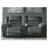 Ashley Earhart DBL REC Love Seat
