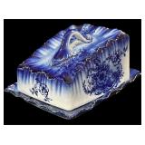 Blue & White Cheese Dish