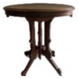 Eastlake Walnut Parlor Table