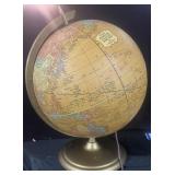 Crams Plastic-Lite 12 ' Illuminated World Globe