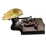 Antique Scale w' Weights
