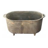 Cast Iron Footed Pot 4 ' x 9 '