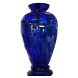 28 '  Cobalt Blue Vase