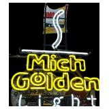 NEON MICH GOLDEN LIGHTS