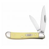 Case CA030 Peanut Yellow Synthetic Knife