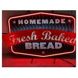 NEON FRESH BAKED BREAD SIGN