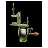 Ornate Cast Iron Bean Slicer