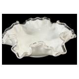 Fenton Silver Crest Dish