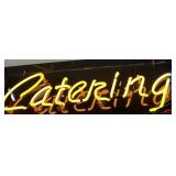 NEON CATERING SIGN