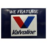 48 ï¿½ x 72 ï¿½ WE FEATURE VALVOLINE METAL SIGN