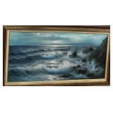 32 ï¿½ x 56 ï¿½  Framed Oil on Canvas