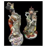 24 ' Asian Porcelain Statues