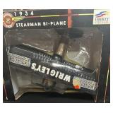 Die Cast Metal 1934 Replica Stearman Wrigley's