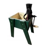 Hand Crank Corn Sheller Mounted on Stand
