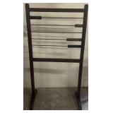 Vintage large Wooden Standing School Abacus