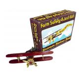Die Cast Metal Plane FARM SAFETY 4 JUST KIDS