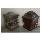 (2) PCS Salesman Casket Displays