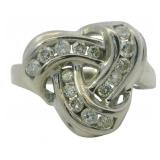 14k Gold 1/2 ct Natural Brilliant Diamond Ring