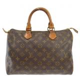 Louis Vuitton Monogram Speedy 30 Bag