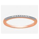 Diamond Accent Rose Colored Band