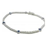 Brilliant 2.45 ct  VS Diamond Bracelet