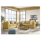 Ashley Keerwick Sunflower Sofa & Love Seat