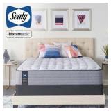 King Sealy Carver Raised Top Mattress