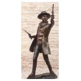 32' Bronze  of Wild West Legend Wyatt Earp