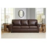 Colleton Dark Brown Leather Sofa