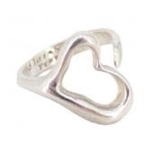 Tiffany Open Heart Ring