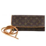 Louis Vuitton Monogram Pochette Twin GM Bag
