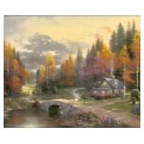 'The Valley Of Peace' Art Print By Thomas Kinkade