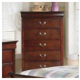 Alisdair Louis Philippe Style  5-Drawer Chest