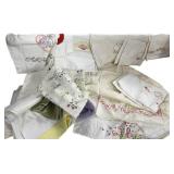 Estate Pillow Cases-Some Embroidered