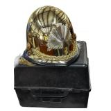 Goldtone Helmet wï¿½ Case