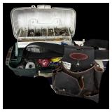 Leather Tool Belt & Tackle Box