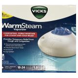 VICKS VAPORIZER WARM STEAM